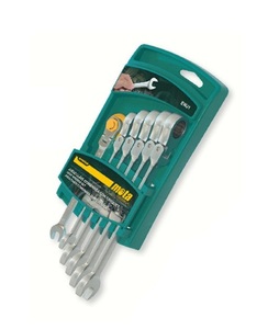 Set di 6 chiavi a cricchetto con testa articolata da 8 a 17 mm (Mota EWJ1) - Product Image 1