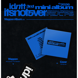 idntt - อัลบั้มมินิชุดที่ 3 รุ่น Wappen Album Ver. - Product Image 2