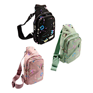 Sac bandoulière, sac à épaule, sac banane imperméable pour femme - Couleurs assorties - Product Image 6