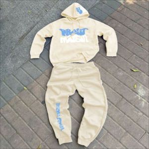 Ropa de calle informal con estilo para hombre, estampado personalizado, patrón sólido 3D para estampado Puff, Sudadera con capucha, pantalones de chándal, Terry francés de peso pesado Plus - Product Image 1