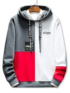 Otoño e Invierno temporada de gran tamaño pesado con capucha pulóver polar impreso logotipo bordado cuello forrado diseño lavado - Product Image 3