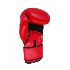 Guantes de boxeo de cuero personalizados de MOQ bajo para punzonado y protección de muñeca para práctica de ejercicios MMA y Sanda - Product Image 2