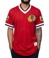Maillot de sport d'été court pour homme, col montant respirant, en Spandex/Coton, brodé, maille, pour baseball/softball – Nouvelle collection très demandée