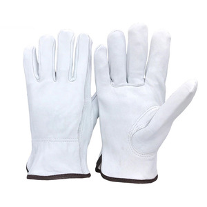 Gants de travail pour hommes Gants de travail de sécurité Gants de conduite en cuir de mouton - Product Image 2
