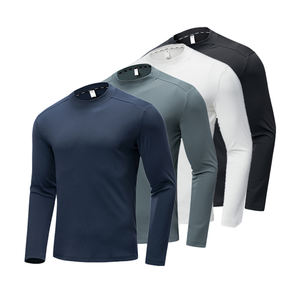 Camisetas de Compresión para Hombre, Secado Rápido, Ropa Deportiva para Correr, Entrenamiento, Gimnasio, Fitness, Camisetas de Manga Larga para Hombre - Product Image 1