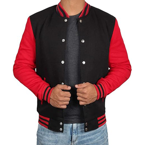 แจ็กเก็ตเลตเทอร์แมนของผู้ชายวินเทจผ้าแคนวาสสำหรับฤดูใบไม้ร่วงและฤดูหนาว - Product Image 2