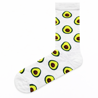 Chaussettes en coton respirantes tricotées fantaisie pour hommes et femmes, multicolores à motifs, décontractées pour le quotidien, en stock, directement de l'usine