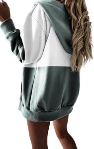 Women's Winter Hoodies with Custom Zipper Fashion Wholesale Customizable Plain <b>Blank</b> Design - Product Image 5