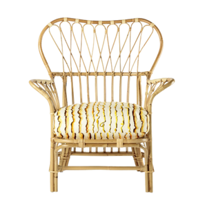 Grande vente chaise de salle à manger en rotin avec coussins confortables antique moderne pour restaurant salle à manger hôtel fait à la main d'Indonésie - Product Image 6