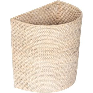 Cesta de basura de lavado blanco Herramienta de torneado duradera para la organización del hogar - Product Image 1