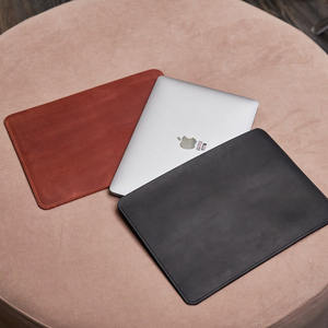 Bolsa de almacenamiento de viaje portátil duradera resistente al agua personalizada funda de portátil ligera moderna de cuero genuino de lujo de 2017 - Product Image 6