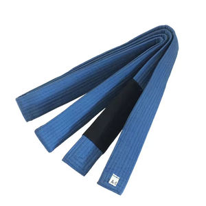 Cinturones de algodón bordados con logotipo personalizado de alta calidad, cinturones BJJ personalizados de Jiu Jitsu brasileño, ropa de artes marciales, Kimono Jiu Jitsu - Product Image 1