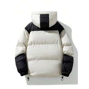 Veste en duvet de canard Hommes Mode Brillant Épais Chaud Hip Hop Manteaux En Plein Air Couple Mâle Puffer Vestes Streetwear - Product Image 2