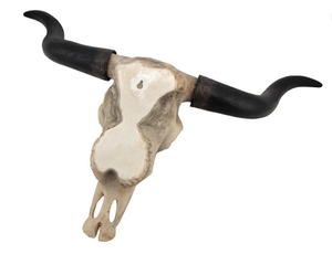 AK latón Metal decorativo aspecto Real Animal cara vaca cabeza calavera para decoración del hogar Decoración colgante de pared - Product Image 5