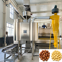 Machine automatique de blanchiment des cacahuètes XT, décortiqueuse de noix contrôlée par PLC pour l'amande, la pistache et le décorticage à sec