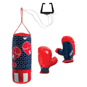 Heavy Boxing Use Home Fitness Hook Hanging Kick Punching Bag Boxing Gloves For Kids Training Fight Karate <b>Punch</b> Sand Bag - Product Image 1