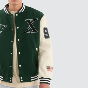 Design haut de gamme Utilisation en extérieur Vestes universelles unisexes Veste universitaire confortable Vêtements à la mode les plus vendus Vestes universitaires - Product Image 2