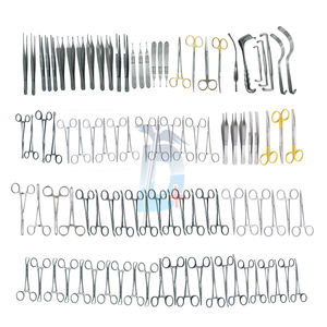 Juego de instrumentos básicos de laparotomía de alta calidad, 108 Uds., grado alemán Médico Quirúrgico inoxidable - Product Image 5