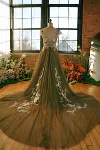 Vestido de Noche Largo Verde, Elegante, Sin Mangas, Antiestático, Transpirable, Talla Grande, Ropa Formal, Bordado a Mano en la Parte Delantera - Product Image 6