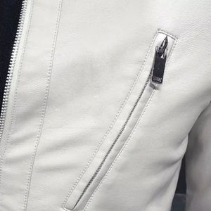 Nouvelle veste en cuir de qualité supérieure pour hommes Veste en cuir respirante de qualité supérieure pour homme Nouvelle marque élégante haut de gamme - Product Image 5