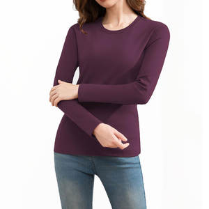 Servicios OEM, Fabricante Líder, Diseño Personalizado, Marca Privada, Camisas de Manga Larga Cómodas para Mujer para Exteriores - Product Image 4