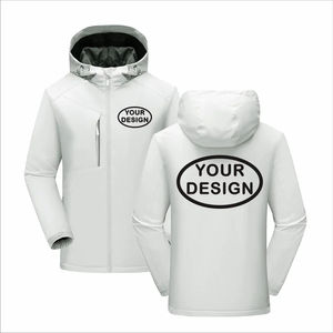 Veste d'hiver en duvet pour hommes avec impression de logo personnalisé veste à bulles d'air imperméable vestes en duvet - Product Image 6