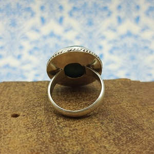 Authentic Firoza 925 Sterling Silver Women's <b>Ring</b> Beautifully <b>Crafted</b> Natural Turquoise Bezel Setting Bohemian Artisan Weddings - Product Image 2