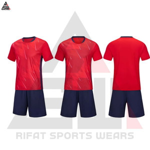 Service OEM Fabrication Pakistan Uniforme de Football 100% Polyester Séchage Rapide Respirant Unisexe Adulte Meilleure Qualité Stock Disponible - Product Image 5
