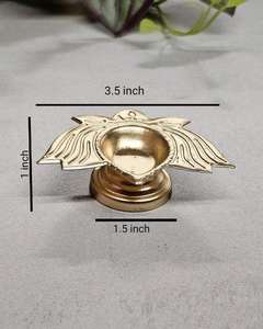 ถ้วยโลหะประดับตกแต่งเทศกาลดิวาลีทรงดอกไม้ยอดนิยมสำหรับใช้ตกแต่งบ้าน - Product Image 6