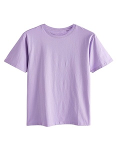 Camisetas informales de algodón y poliéster con cuello redondo para hombre, ropa a la moda de alta calidad, con logotipo personalizado bordado, venta al por mayor, verano, 100% - Product Image 1