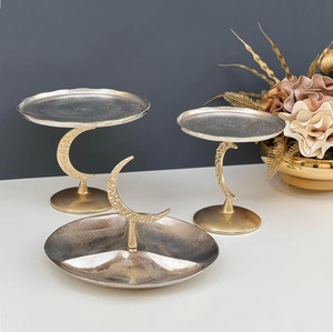 Aluminium <b>Cake</b> <b>Stand</b> for Wedding Decoration 3 <b>Tier</b> Tabletop Cup <b>Cake</b> Platter Hot Sale 2 <b>Tier</b> Serving Tray Party <b>Cake</b> Tool - Product Image 3