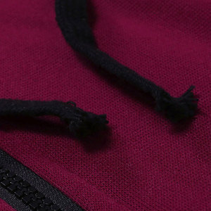 Sudadera con capucha de algodón 100% con cremallera, ropa de moda OEM, venta al por mayor - Product Image 2