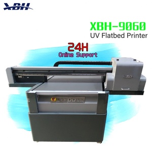 Impresora UV de cama plana Xbh 9060 de 90x60cm, 2400 dpi, impresora de inyección de tinta automática para etiquetas, tarjetas, tubos, papel flexible - Product Image 1