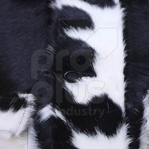 Chaqueta de Cuero Vacuno Auténtico para Hombre, Suave y Cómoda, con Cierre Frontal, Logotipo, Resistente, Duradera, Transpirable y de Secado Rápido - Product Image 4