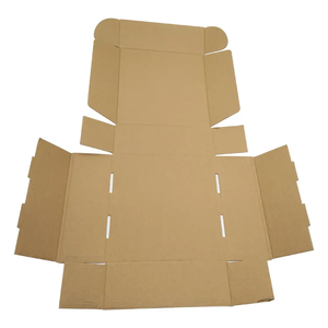 กล่องกระดาษลูกฟูกรีไซเคิลแบบชิ้นเดียวพับได้กล่องจัดส่งสินค้าราคาดีสำหรับการสั่งซื้อแบบกำหนดเอง - Product Image 5