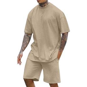 Conjuntos de Camisetas Casuales 2026, Ropa de Entrenamiento Personalizada para Hombre, Conjunto de Camiseta y Pantalones Cortos para Hombre, Ropa de Verano, Trajes Deportivos de Dos Piezas para Gimnasio y Fitness - Product Image 6