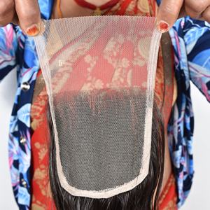 2025 prix de gros produit fournisseurs et exportateurs de cheveux raides fermeture Remy indien extensions humaines disponibles à la vente - Product Image 2