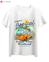 T-shirt pour homme à manches courtes en maille unie à séchage rapide, avec logo personnalisé imprimé par transfert thermique DTF, service OEM