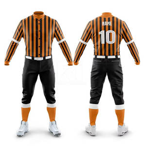 เครื่องแบบเบสบอลพิมพ์ซับลิเมชันวัสดุทนทานสำหรับกีฬากลางแจ้ง - Product Image 5