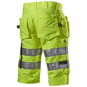 Haute visibilité réfléchissant Cargo sécurité multi-poches haute visibilité travail vêtements de travail Construction Shorts de travail - Product Image 2