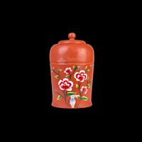 Élégant pot d'eau en terre cuite fait à la main Artisan's Special-Plain et peint pour l'eau bouillante pour le camping