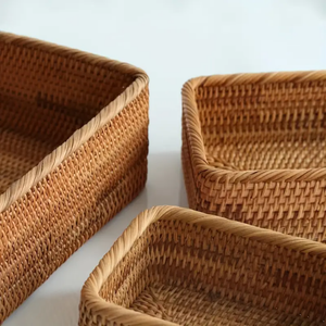 Bulk Rattan <b>Bamboo</b> <b>Basket</b> Manufacturer for Homeware and Furniture Distributors with Consistent Craftsmanship - Product Image 6