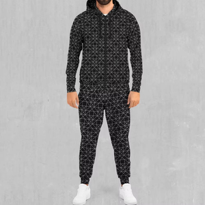 ชุดกีฬาสองชิ้นแฟชั่นสตรีทแวร์แบบมีซิปสำหรับทั้งชายและหญิง - Product Image 2