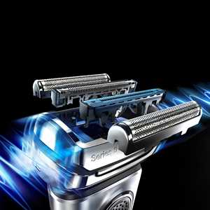 Afeitadora Eléctrica Recargable Impermeable IPX7 para Hombre, Afeitadora Facial Húmeda y Seca con Cargador y Sin Cable para Uso en Autocaravanas - Product Image 5