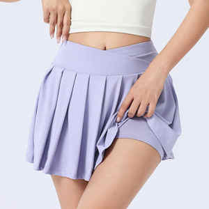 Pantalones cortos de yoga para mujer personalizados Pantalones cortos de entrenamiento sin costuras de cintura alta OEM Tela transpirable para uso físico - Product Image 6