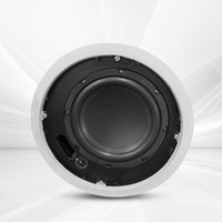 Système de sonorisation de cinéma maison actif de 8 pouces Haut-parleurs de plafond Subwoofer intelligent Suspendu Line Array Haut-parleurs