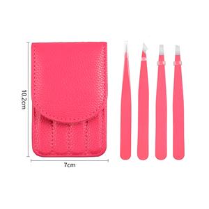 Pinces à épiler de précision pour salons de beauté professionnels, pinces ergonomiques avec revêtement en poudre pour une épilation facile - Product Image 4