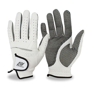 Guantes de Golf de Piel Genuina de Alta Calidad para Mano Derecha con Logotipo Personalizado, Ligeros y Antideslizantes para Uso Deportivo - Product Image 4