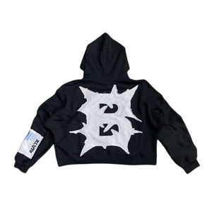 Sudaderas con Capucha de Felpa 100% Algodón, Bordadas con Diseño Personalizado, Estilo Urbano Otoñal, Lavado Ácido, Corte Holgado, Precio al por Mayor - Product Image 2