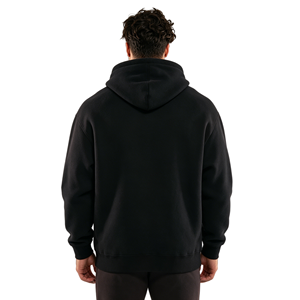 เสื้อฮู้ดดี้ Nexus Fabrica 500GSM ลาย 3 มิติ ทรงโอเวอร์ไซส์ มีกระเป๋า  บริการสกรีนโลโก้ตามสั่ง OEM - เสื้อฟลีซลำลองแบบยูนิเซ็กซ์ - Product Image 3